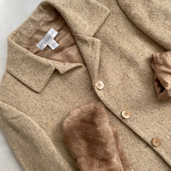 Jacket wool and silk - Picture 2 of 9